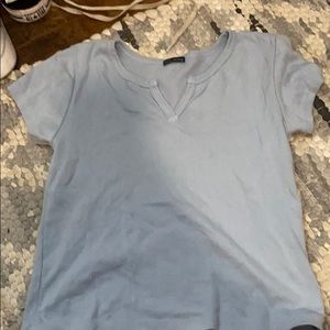 brandy melville light blue shirt